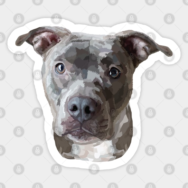 Pitbull Sticker by aecdesign